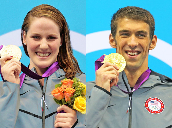 Missy Franklin, Michael Phelps Missy Franklin, Michael Phelps